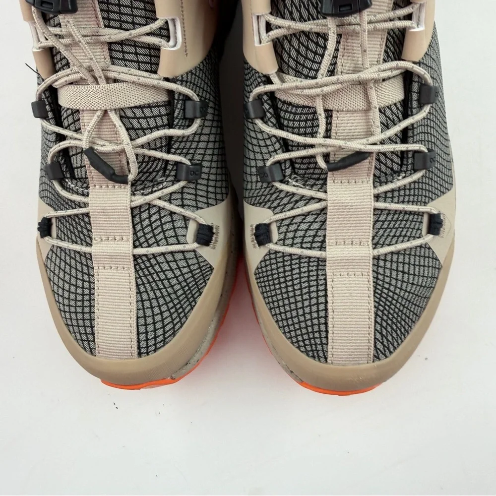 On Running Women’s Cloudtrax Sensa - SZ 7.5 - Sand/Flame Hiking Boots Sneakers - Picture 10 of 14
